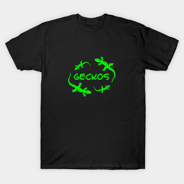 Geckos T-Shirt by Verl